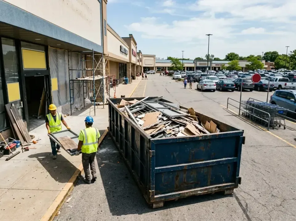 retail-store-renovation-debris-003 — frequently asked questions, Roll-off Dumpster Rentals in Dinuba, CA
